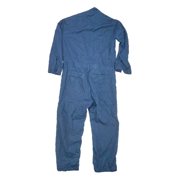 US Navy Blue Utility Coveralls - 48R, XLarge - US Navy Surplus - Overalls