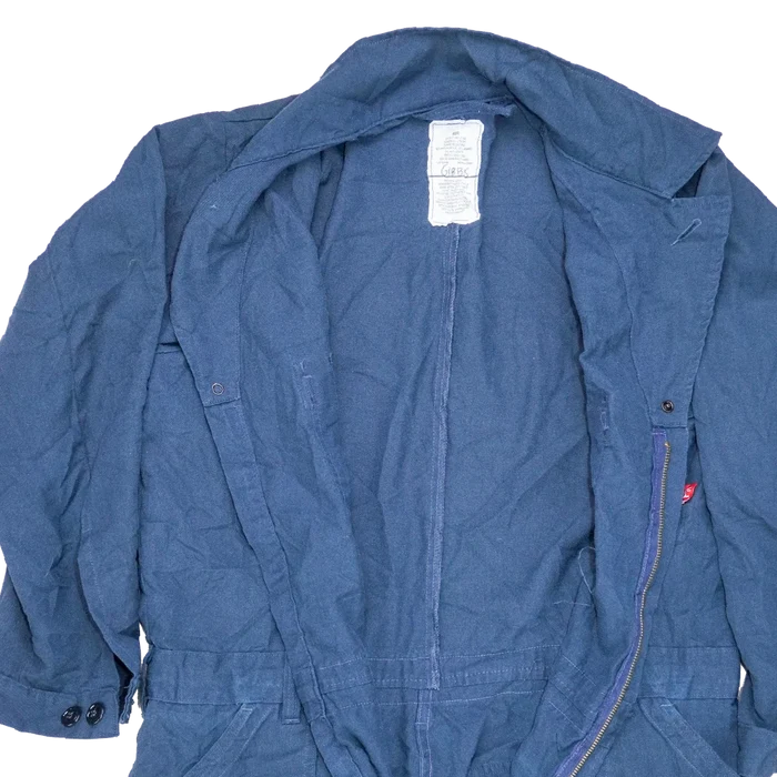 US Navy Blue Utility Coveralls - 48R, XLarge - US Navy Surplus - Overalls