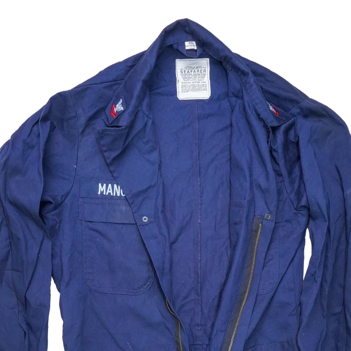 US Navy Blue Utility Overalls - 44L, Large - US Navy Surplus - Overalls