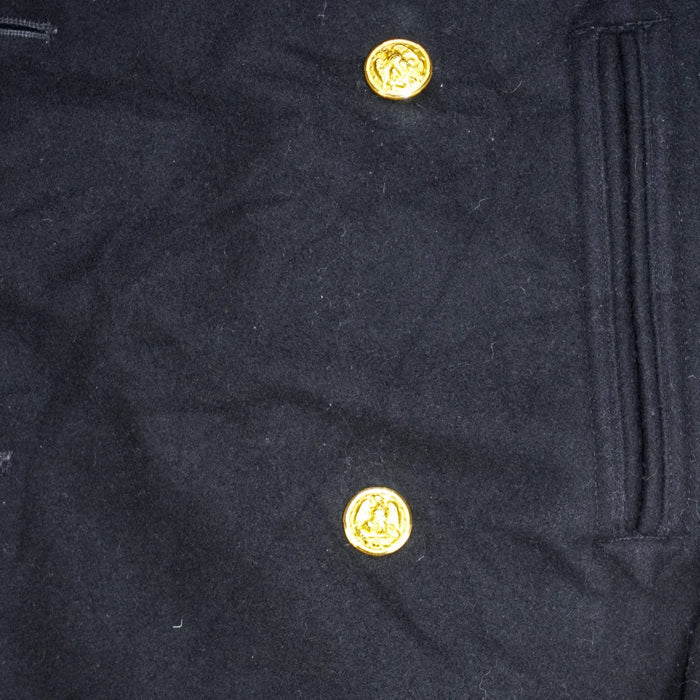 US Navy Officers Wool Pea Coat - 40R, Medium - US Navy Surplus - Great Coats
