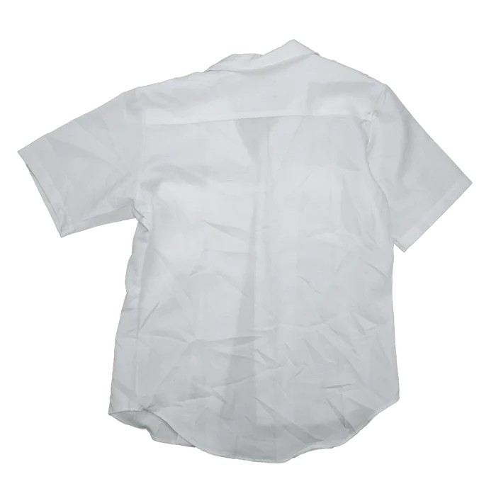 US Navy White Short Sleeve Service Shirt - Medium - US Navy Surplus - Service Shirts