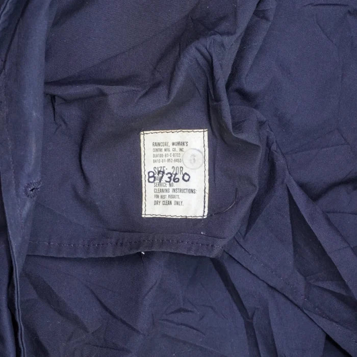 US Navy Women's Raincoat - 20R, XLarge - US Navy Surplus - Rain Jackets