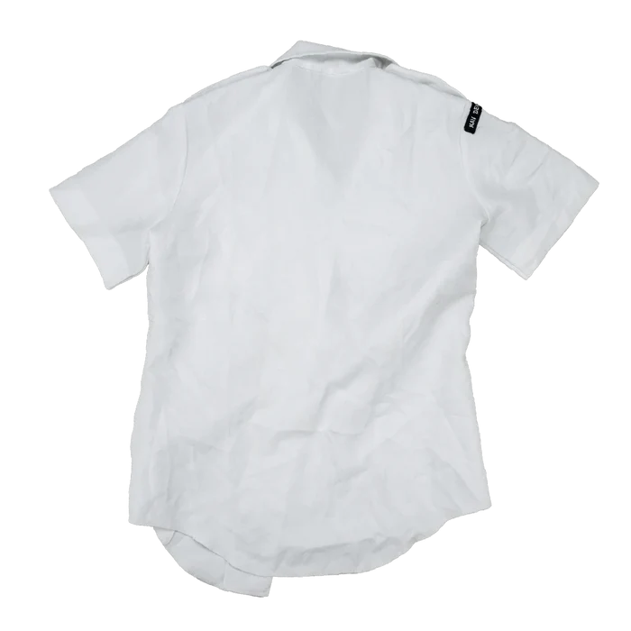 US Navy Women's White Service Shirt - 36, Medium - US Navy Surplus - Service Shirts