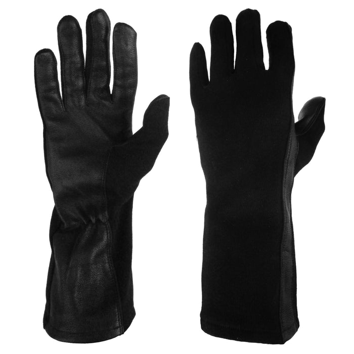 US Style Black Pilot Gloves - Mil-Tec - Gloves