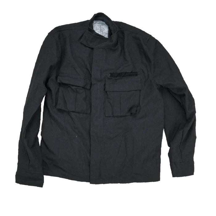 US SWAT/DEA Black Field Shirt - Large Regular - Army & Outdoors - Field Shirts