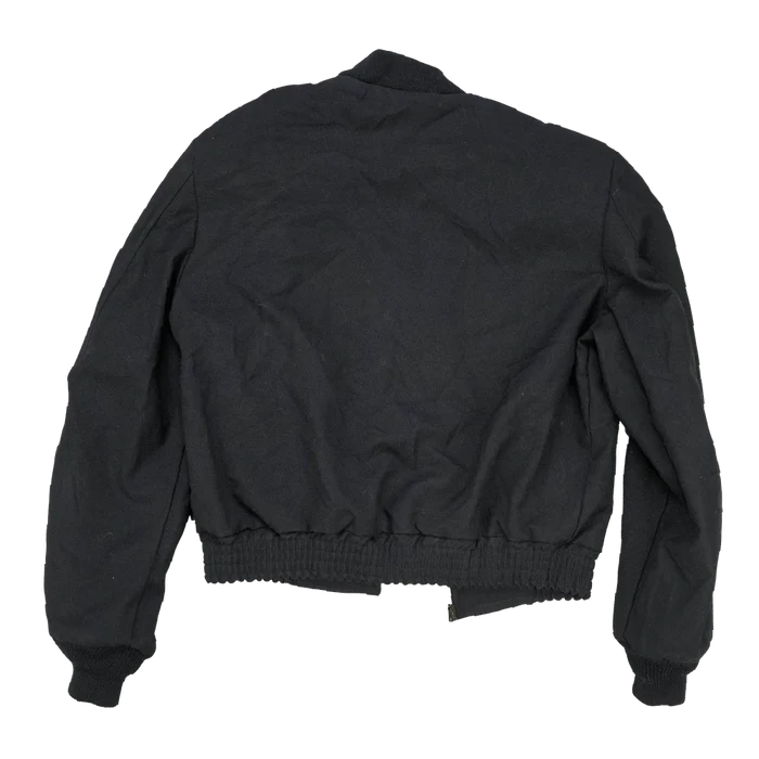 USGI Black Lightweight Windbreaker Jacket - Small Long - US Army Surplus - Field Jackets