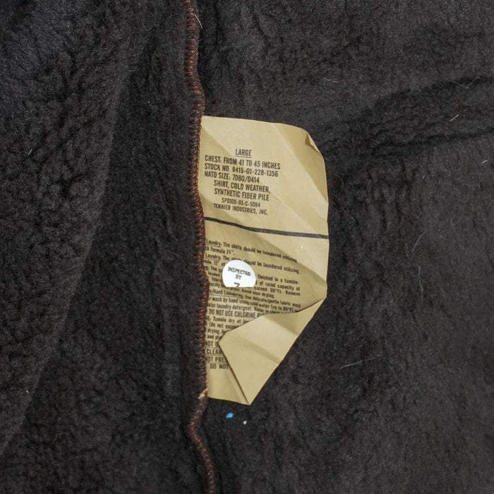USGI Cold Weather 'Bear Suit' Fleece Jacket - Large - US Army Surplus - Fleeces & Jerseys