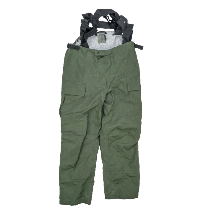 USGI CWU 108/P Outershell Gore-Tex Trousers - Large Long - US Army Surplus - Rain Trousers