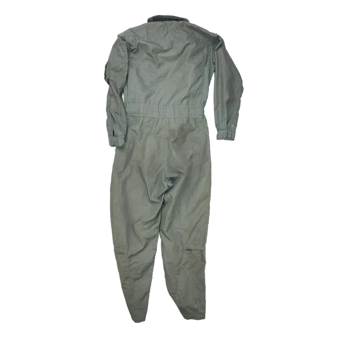 USGI CWU-27/P Olive Flyers Coveralls - 38R, Medium - US Air Force Surplus - Overalls