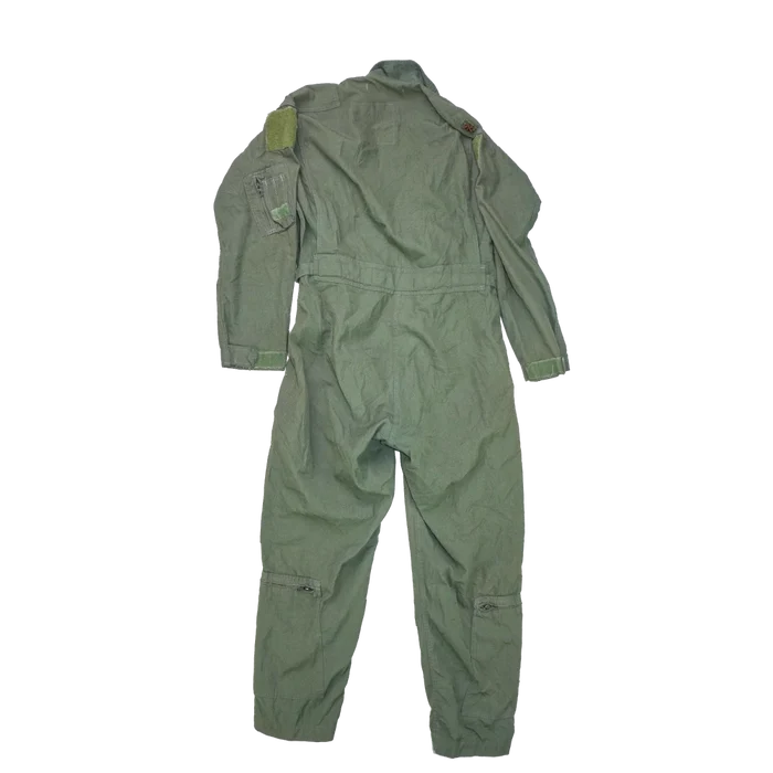 USGI CWU-27/P Olive Flyers Coveralls - 42R, Large - US Air Force Surplus - Overalls