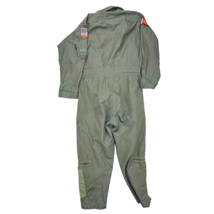 USGI CWU-27/P Olive Flyers Coveralls - 42S, Large - US Air Force Surplus - Overalls