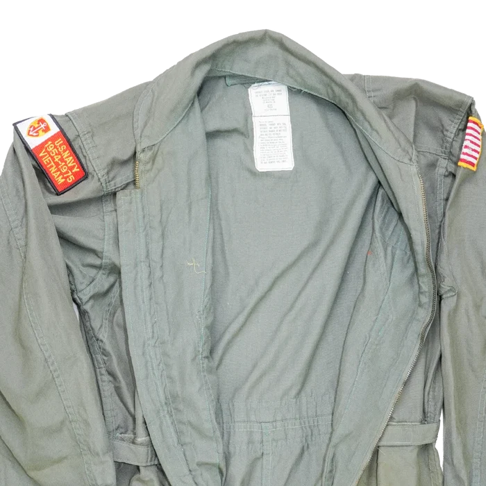 USGI CWU-27/P Olive Flyers Coveralls - 42S, Large - US Air Force Surplus - Overalls