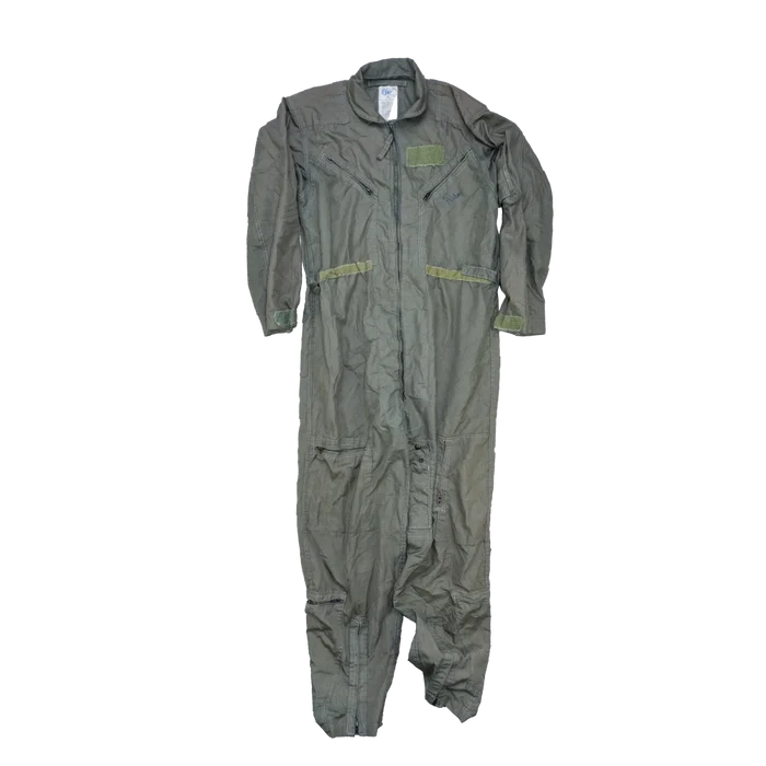 USGI CWU-27/P Olive Flyers Coveralls - 46L, XLarge - US Army Surplus - Overalls