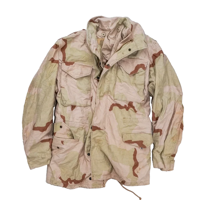 USGI M65 3 Colour Desert Jacket - Small Long - US Army Surplus - Field Jackets