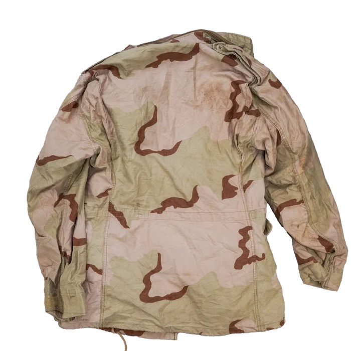 USGI M65 3 Colour Desert Jacket - Small Long - US Army Surplus - Field Jackets