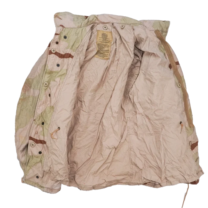 USGI M65 3 Colour Desert Jacket - Small Long - US Army Surplus - Field Jackets