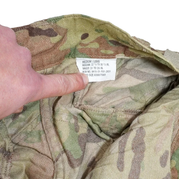 USGI OCP Advanced Combat Pants - Medium Long - US Army Surplus - Combat Trousers