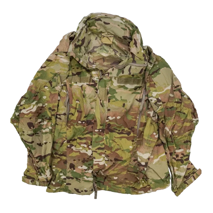 USGI OCP Soft Shell Cold Weather Jacket - Medium Regular - US Army Surplus - Softshell Jacket
