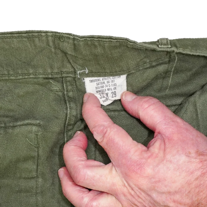USGI OG-107 Utility Pants - 32x29, Medium - US Army Surplus - Combat Trousers