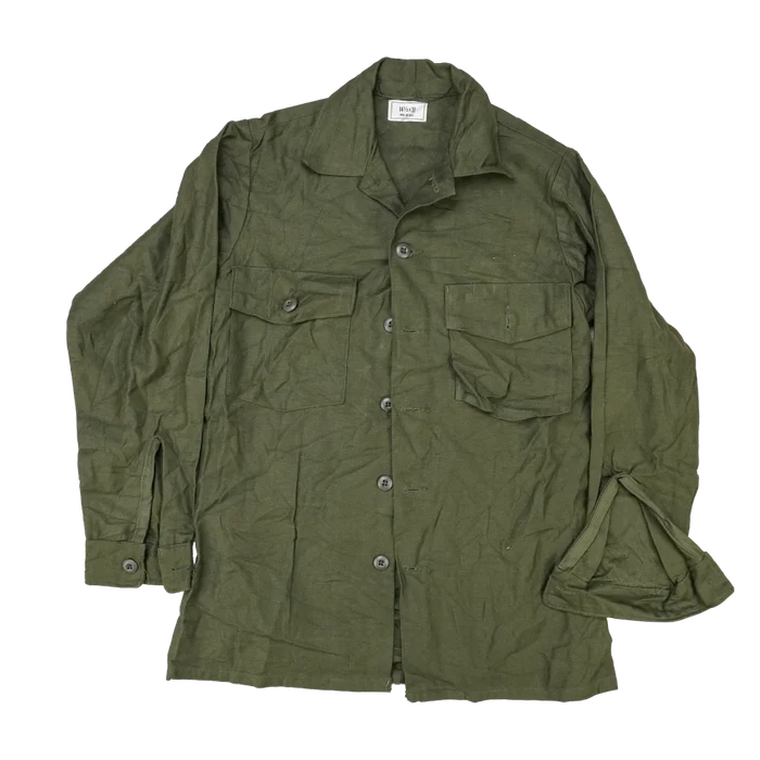 USGI OG-107 Utility Shirt - 14.5x31, Small - US Army Surplus - Field Shirts