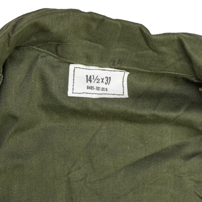 USGI OG-107 Utility Shirt - 14.5x31, Small - US Army Surplus - Field Shirts