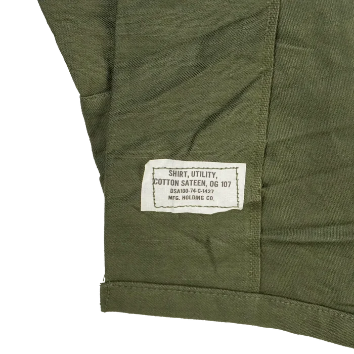 USGI OG-107 Utility Shirt - 14.5x31, Small - US Army Surplus - Field Shirts