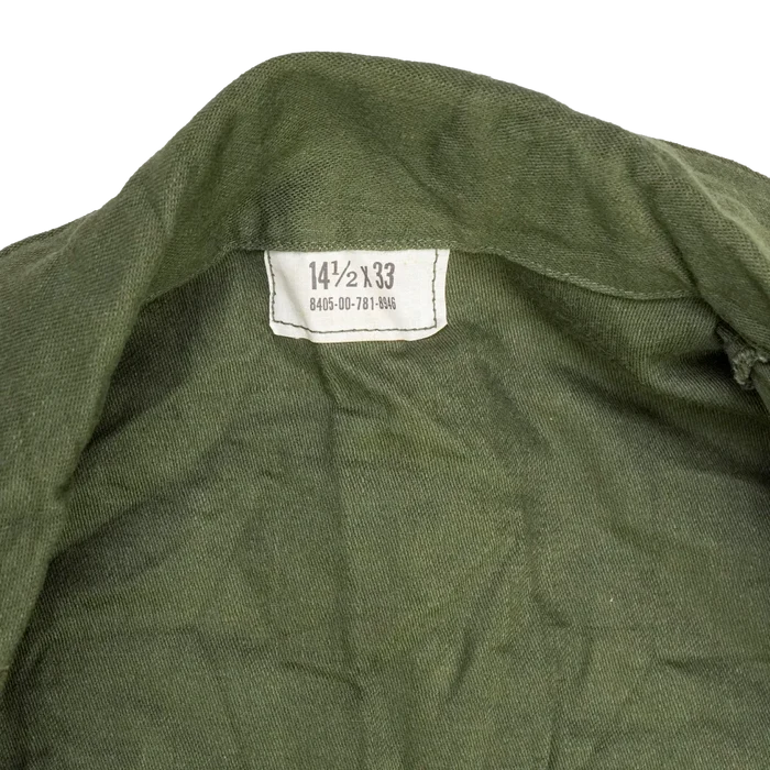 USGI OG-107 Utility Shirt - 14.5x33, Small - US Army Surplus - Field Shirts