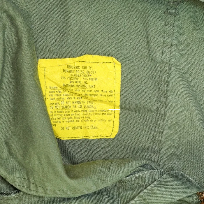 USGI OG-507 Utility Pants - 34x33, Medium - US Army Surplus - Combat Trousers