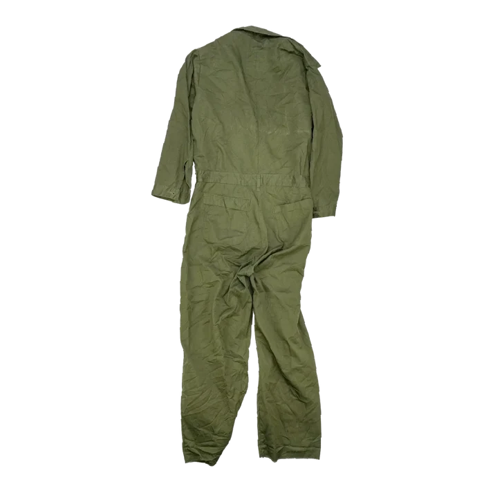 USGI Olive Utility Coveralls - 48R, 2XLarge - US Army Surplus - Overalls