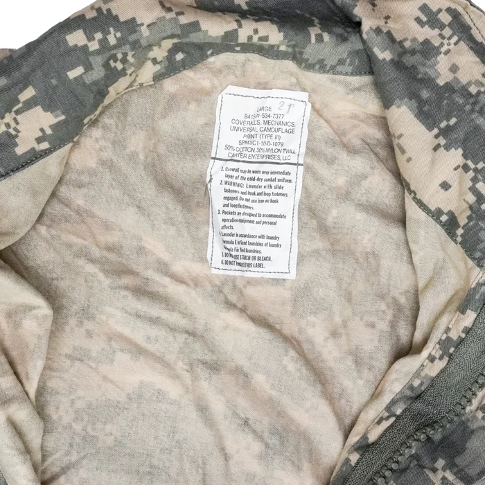 USGI UCP Mechanics Coveralls - Large - US Army Surplus - Overalls