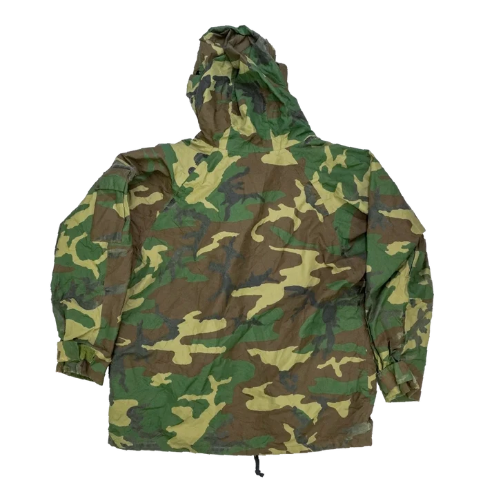 USGI Woodland Gore-Tex Jacket - XLarge Regular - US Army Surplus - Rain Jackets
