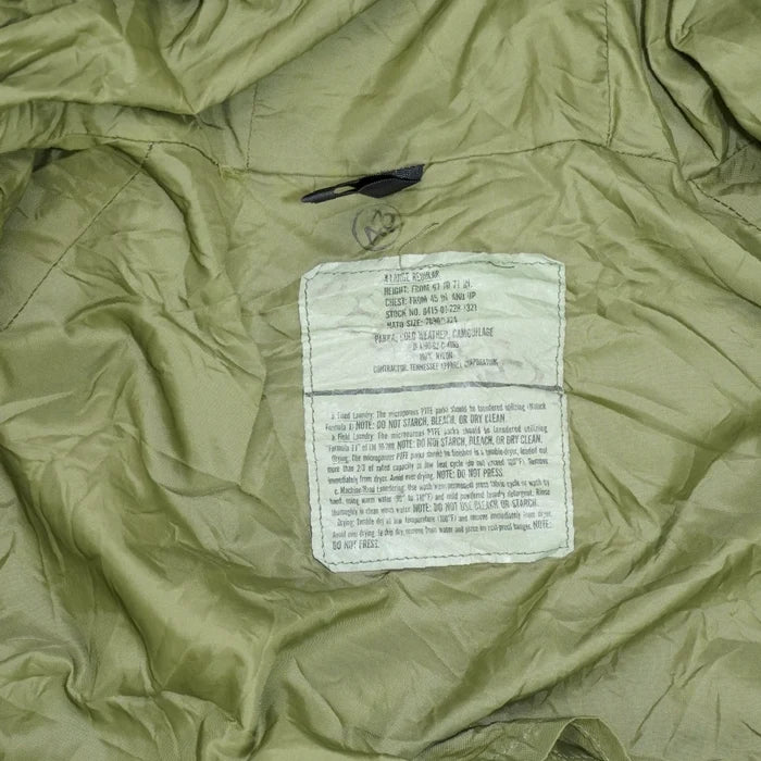 USGI Woodland Gore-Tex Jacket - XLarge Regular - US Army Surplus - Rain Jackets