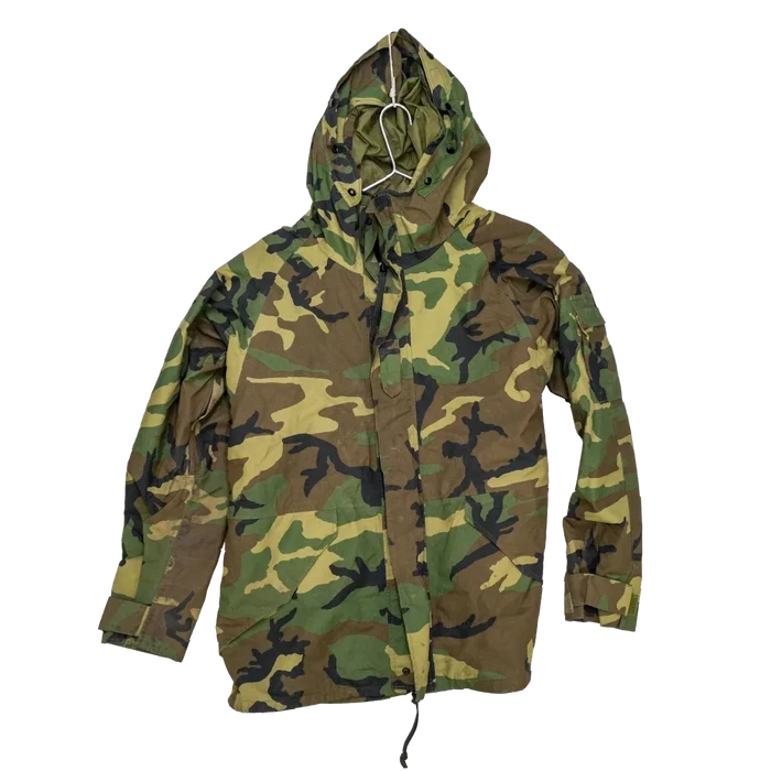 USGI Woodland Gpre-Tex Jacket - Large Long - US Army Surplus - Rain Jackets