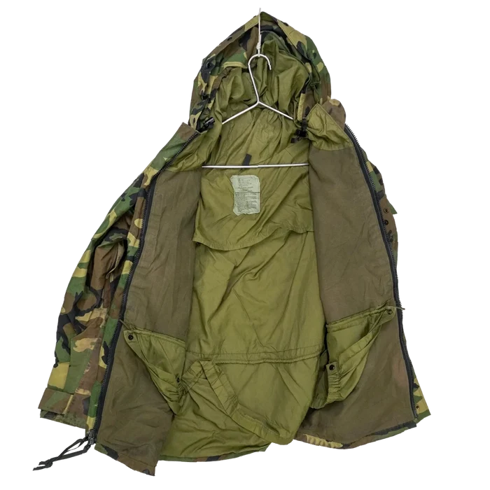 USGI Woodland Gpre-Tex Jacket - Large Long - US Army Surplus - Rain Jackets
