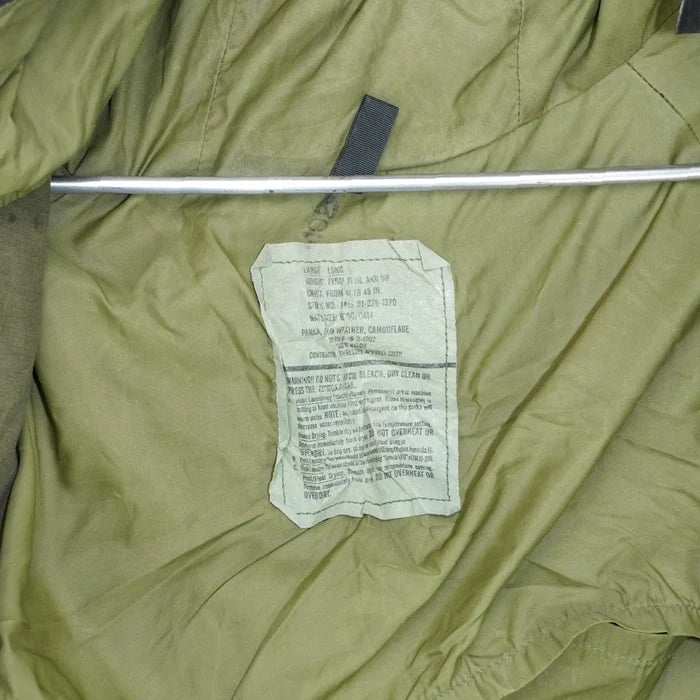 USGI Woodland Gpre-Tex Jacket - Large Long - US Army Surplus - Rain Jackets