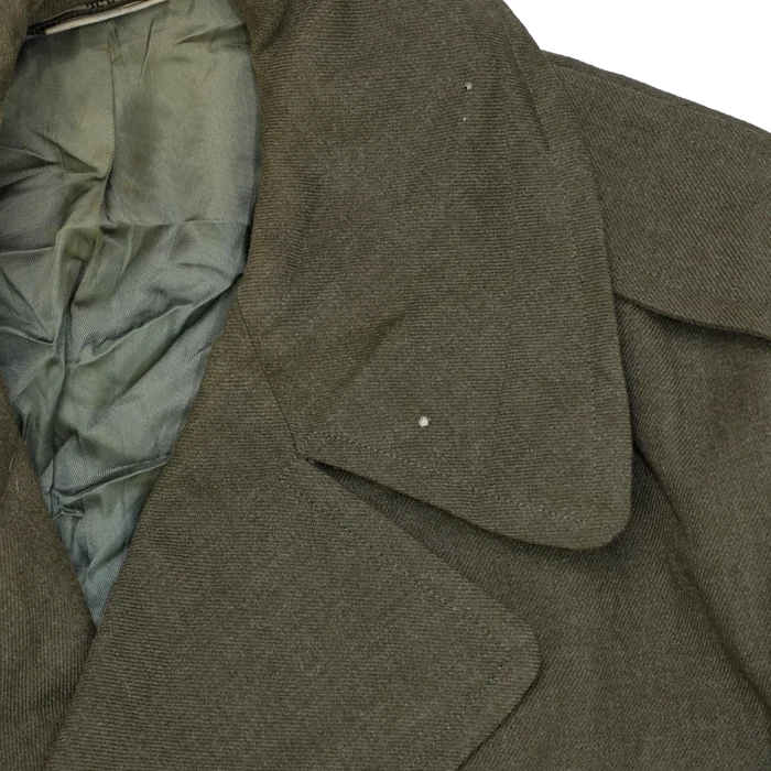 USMC Olive Wool Overcoat - 36R, Small - USMC Surplus - Great Coats