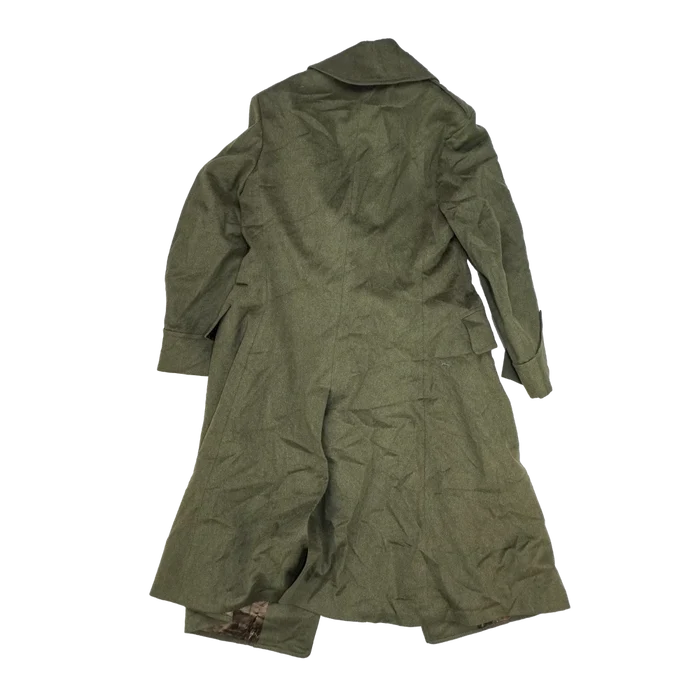 USMC Olive Wool Overcoat - Small - US Army Surplus - Great Coats