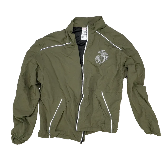 USMC PT Tracksuit Jacket - Large Short - USMC Surplus - Track Tops