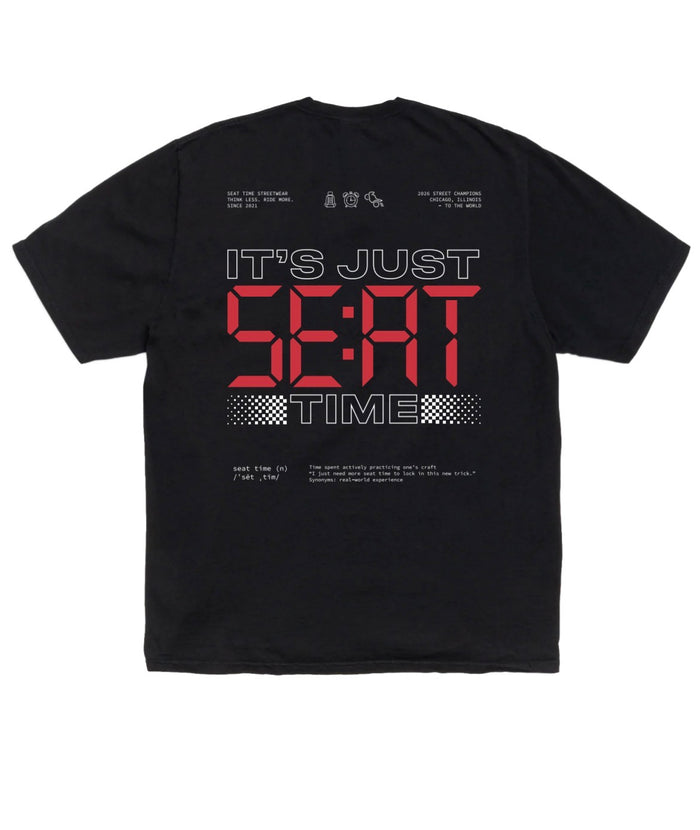V5 Tee - Black/red
