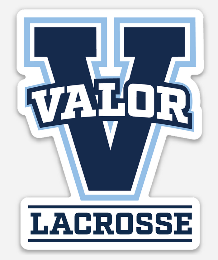 Valor Lacrosse Decal