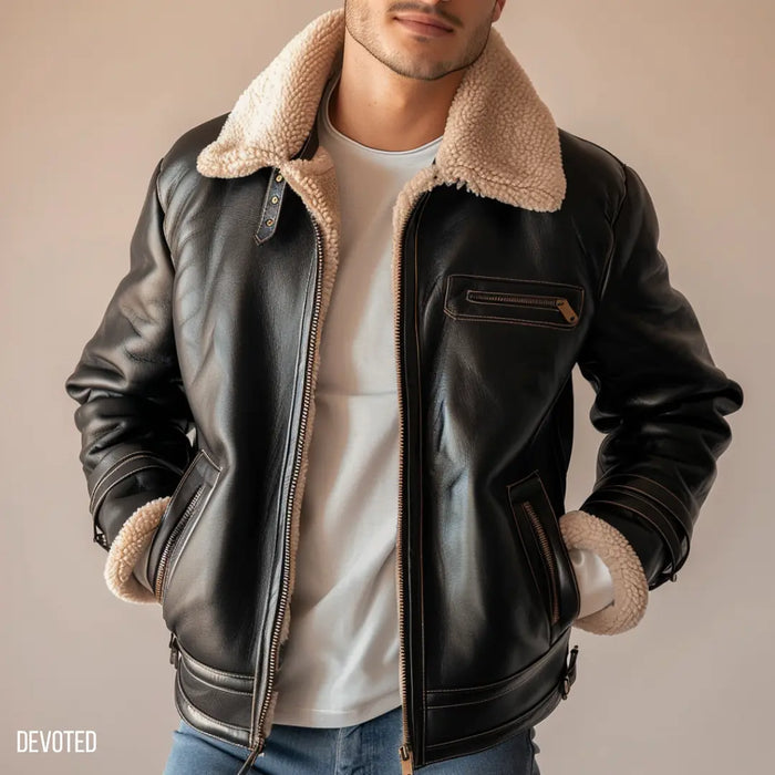 Vampire Jacket Black - Nappa Leather