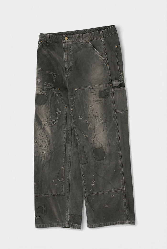 Ver.Ⅱ Ripped Double Knee Pants / FIFTH + ANACHRONORM