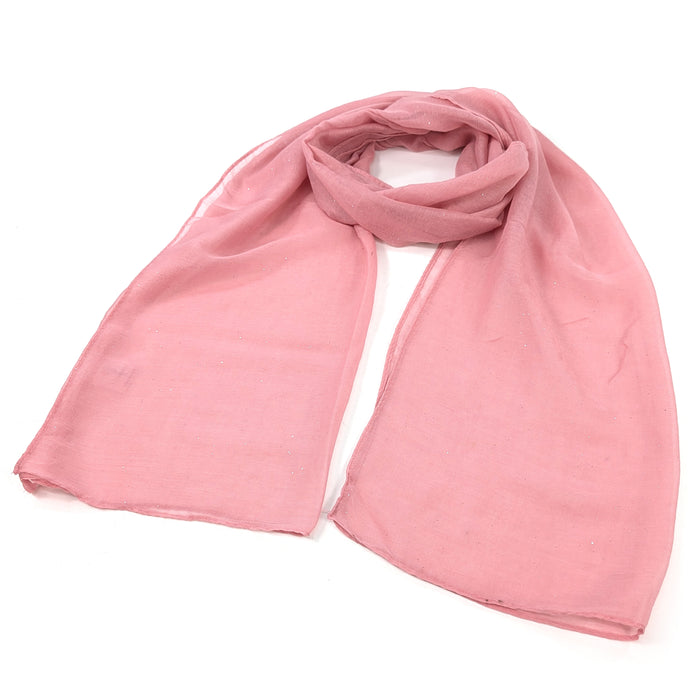 Viano Sparkle Scarf Pink