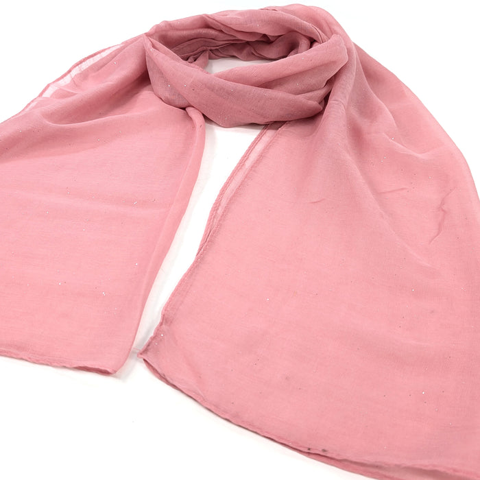 Viano Sparkle Scarf Pink