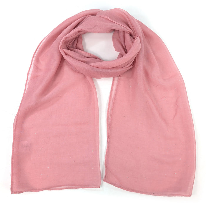 Viano Sparkle Scarf Pink