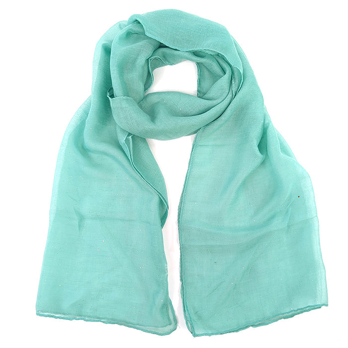Viano Sparkle Scarf Turquoise
