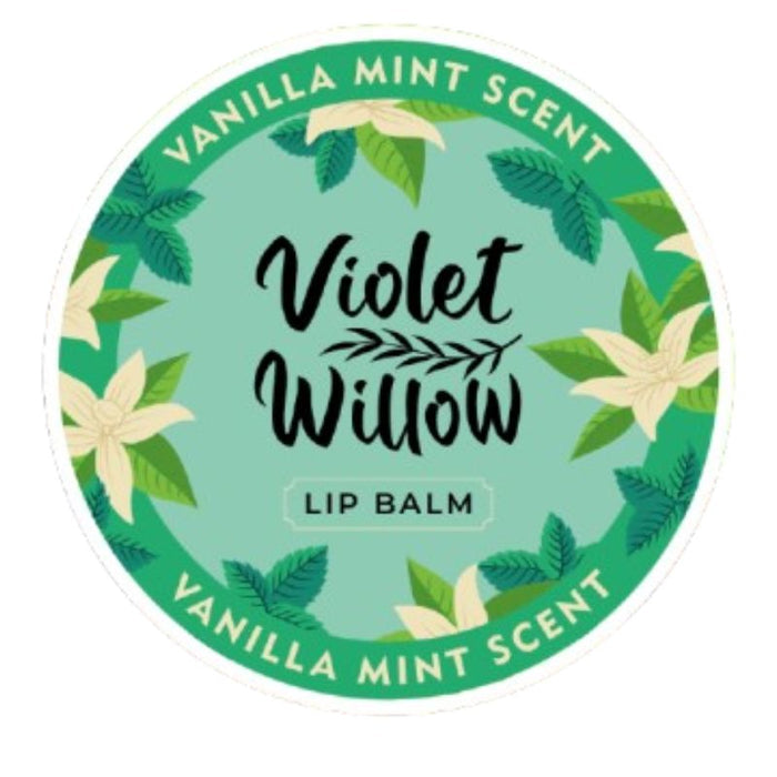 Violet Willow "Vanilla Mint' Lip Balm .5 oz