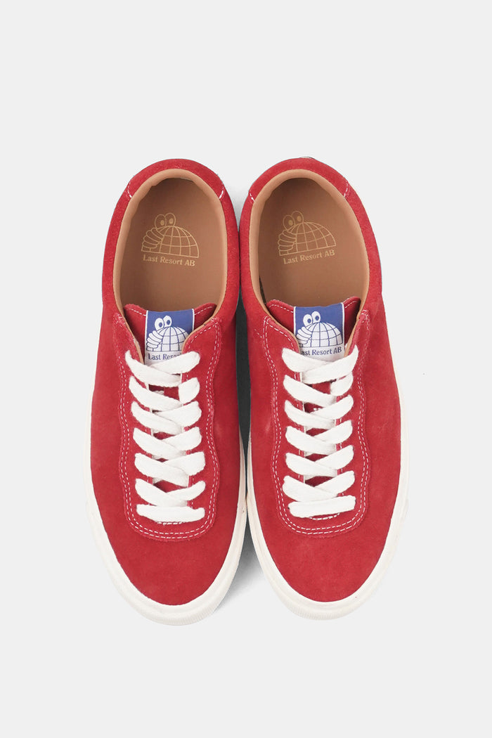 VM001-SUEDE LO Old Red x White / Last Resort AB