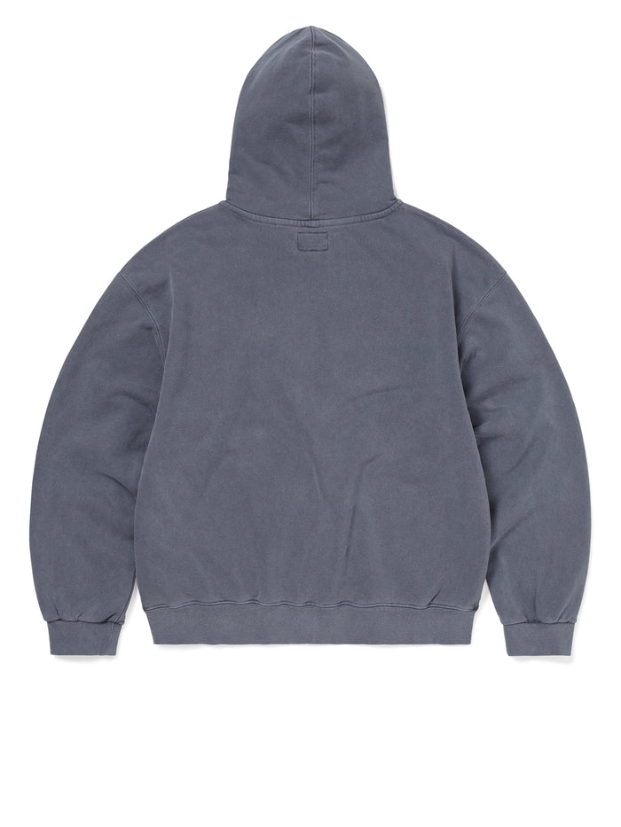 Waffle Lined Zip Up Hoodie