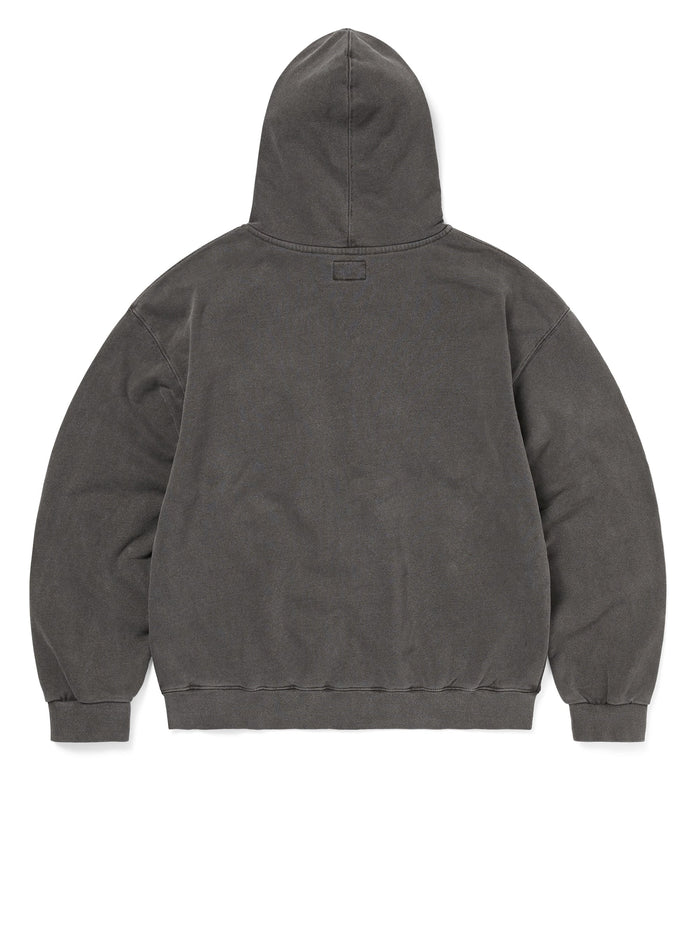 Waffle Lined Zip Up Hoodie